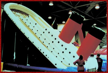 Titanic kæmpe slide