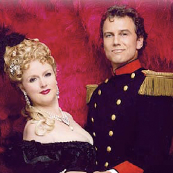 Sofie Ottosen og Thomas Peter Koppel - champagneboblende operette stemning