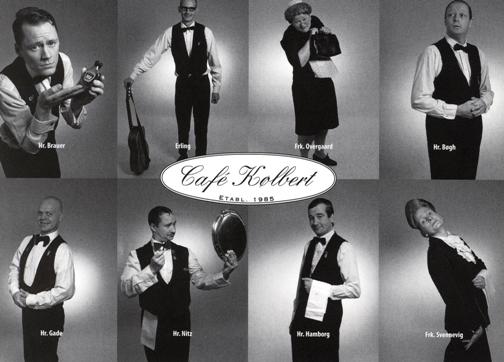 Cafe Kølbert - Hired waiters