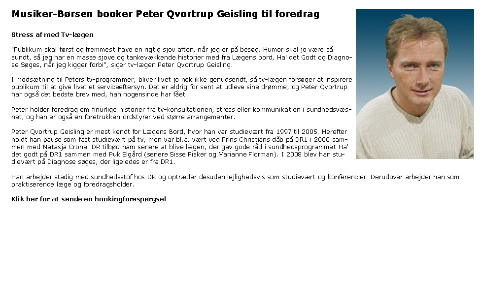 _-_048.188 Booking foresp�rgsel:: Peter Qvortrup Geisling