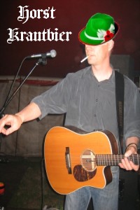 Horst Krautbier dyrker spaden