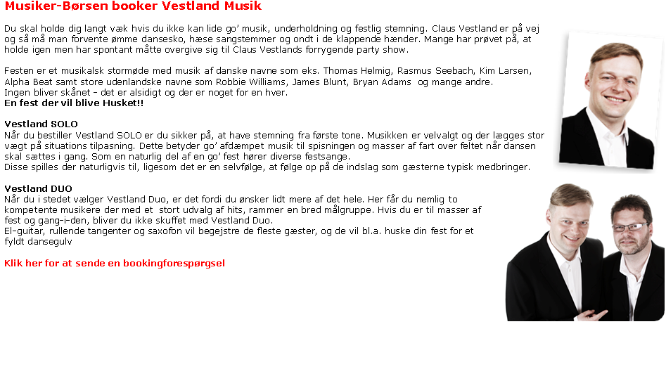 Claus Jeppesen Vestlandmusik