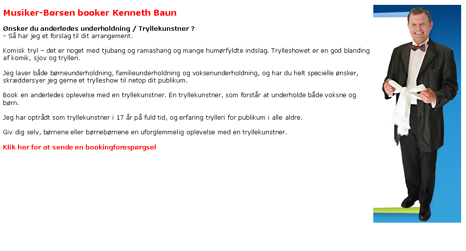 Kenneth Baun skr�ddersyettrylleri