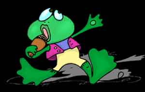 Diskotek Sparto Show Frog