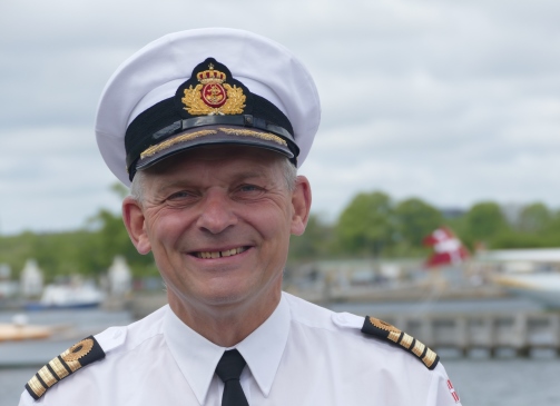 Christian A. Nørgaard - jagtkaptajn på Kongeskibet Dannebrog