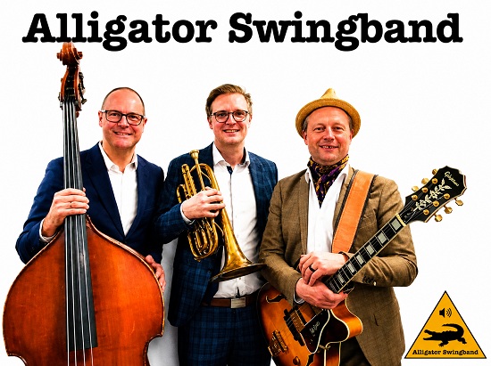 Alligator Swing Band | Swing- og jazztrio til firmafest, bryllup & reception