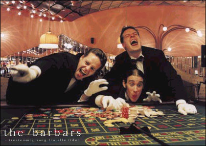 The Barbars.: 3 stemmig sang - Booking 