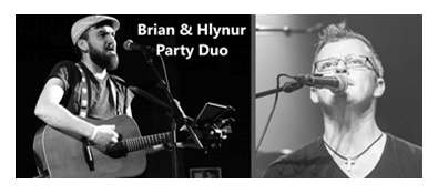 Brian & Hlynur - Party Duo - booking