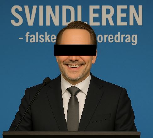Svindlerne - et foredrag med den falske ekspert