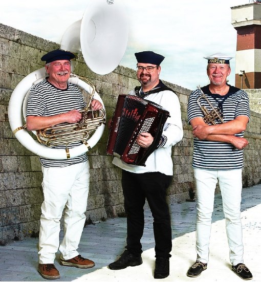 Sømænd på spil - sailor - streetparade - booking